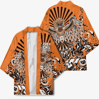 Canada Indigenous Orange Kimono Haida Art Thunder Bird