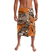 Canada Indigenous Orange Lavalava Haida Art Thunder Bird