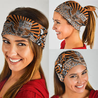 Canada Indigenous Orange Neck Gaiter Haida Art Thunder Bird