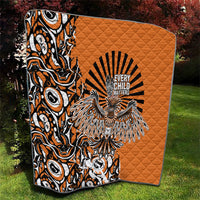 Canada Indigenous Orange Quilt Haida Art Thunder Bird