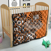 Canada Indigenous Orange Quilt Haida Art Thunder Bird
