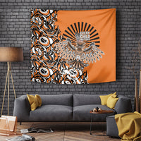 Canada Indigenous Orange Tapestry Haida Art Thunder Bird