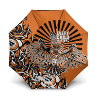 Canada Indigenous Orange Umbrella Haida Art Thunder Bird