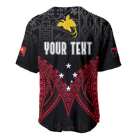 Personalised PNG Baseball Jersey Papua Motuan Mirror Style LT7 - Wonder Print Shop