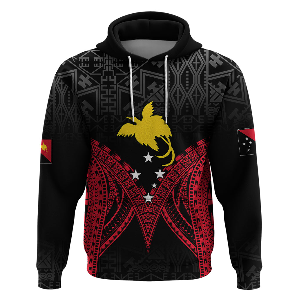 Personalised PNG Hoodie Papua Motuan Mirror Style - Wonder Print Shop