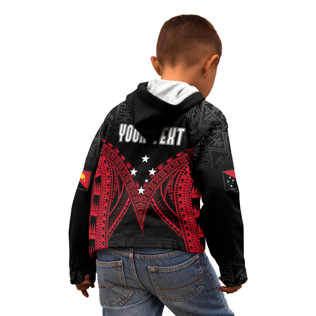 Personalised PNG Kid Hoodie Papua Motuan Mirror Style - Wonder Print Shop