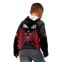 Personalised PNG Kid Hoodie Papua Motuan Mirror Style - Wonder Print Shop
