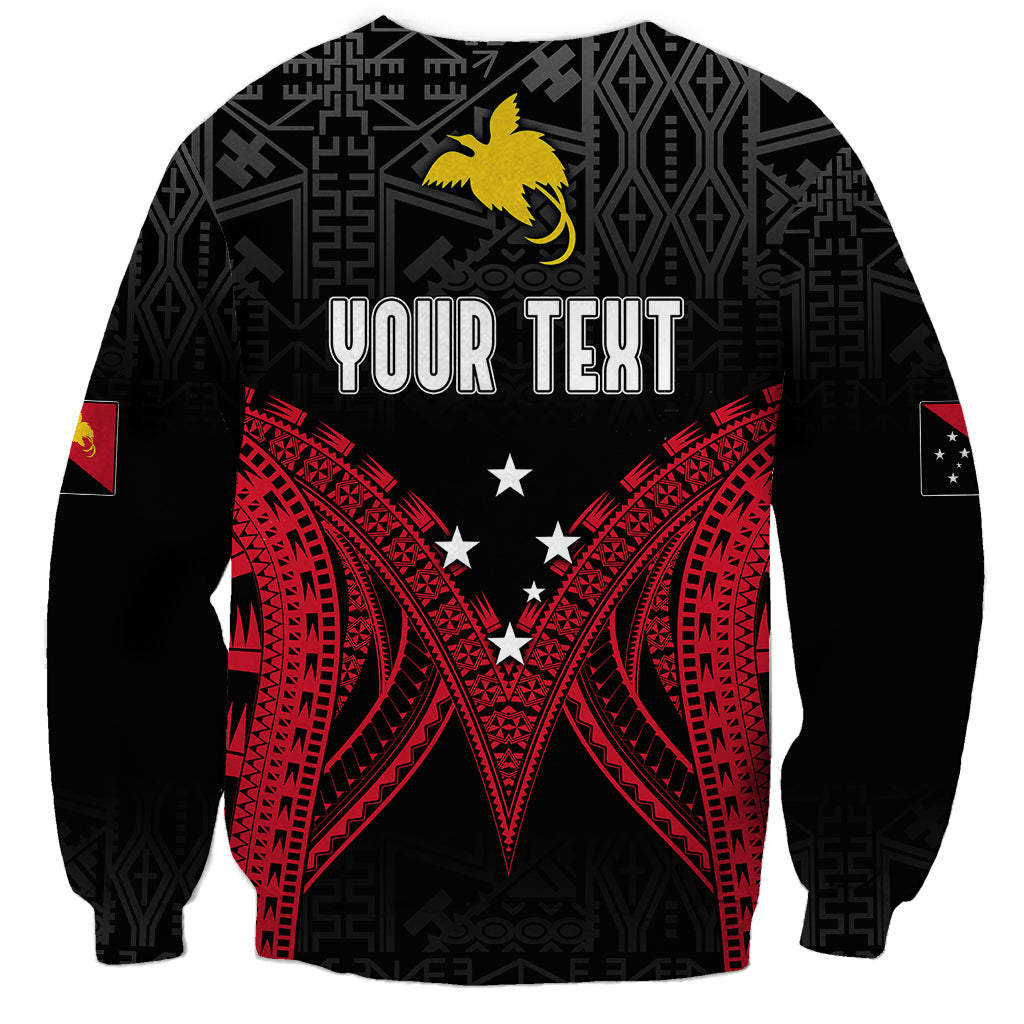 Personalised PNG Sweatshirt Papua Motuan Mirror Style - Wonder Print Shop