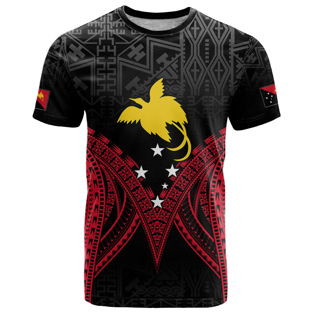 Personalised PNG T Shirt Papua Motuan Mirror Style - Wonder Print Shop