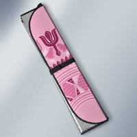Dashiki Glamorous Pink Auto Sun Shade Breast Cancer Awareness - Wonder Print Shop