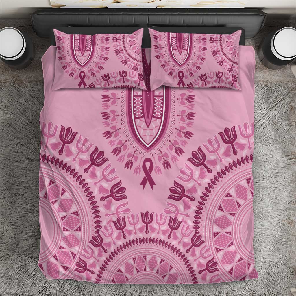 Dashiki Glamorous Pink Bedding Set Breast Cancer Awareness - Wonder Print Shop