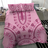 Dashiki Glamorous Pink Bedding Set Breast Cancer Awareness - Wonder Print Shop