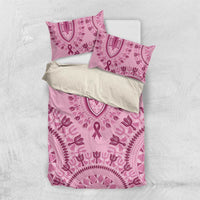 Dashiki Glamorous Pink Bedding Set Breast Cancer Awareness - Wonder Print Shop
