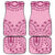 Dashiki Glamorous Pink Car Mats Breast Cancer Awareness - Wonder Print Shop
