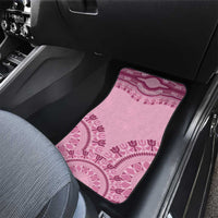 Dashiki Glamorous Pink Car Mats Breast Cancer Awareness - Wonder Print Shop