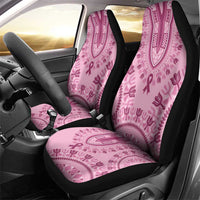 Dashiki Glamorous Pink Car Seat Cover Breast Cancer Awareness - Wonder Print Shop