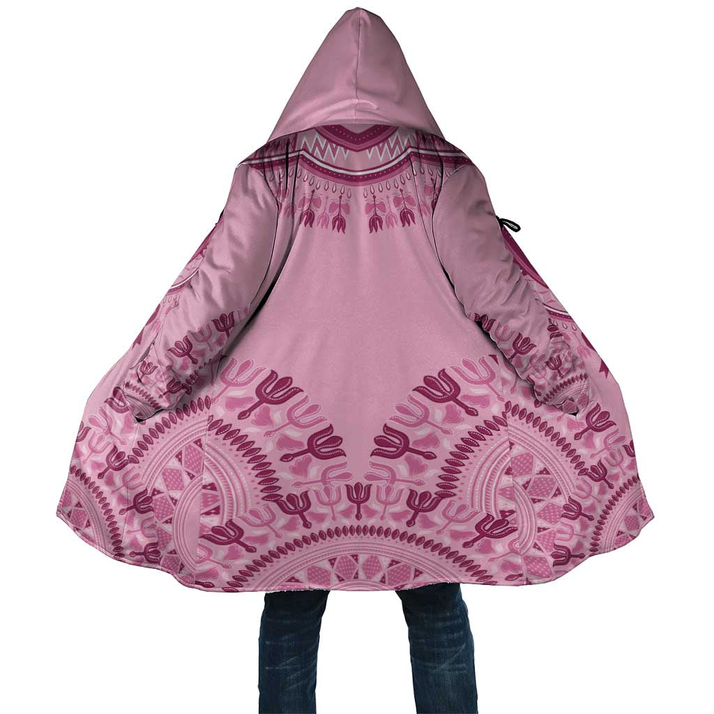 Dashiki Glamorous Pink Cloak Breast Cancer Awareness - Wonder Print Shop