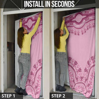 Dashiki Glamorous Pink Door Cover Breast Cancer Awareness - Wonder Print Shop