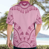 Dashiki Glamorous Pink Hawaiian Shirt Breast Cancer Awareness - Wonder Print Shop