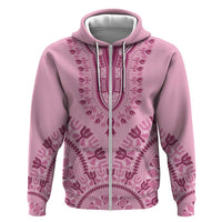 Dashiki Glamorous Pink Hoodie Breast Cancer Awareness - Wonder Print Shop