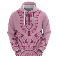 Dashiki Glamorous Pink Hoodie Breast Cancer Awareness - Wonder Print Shop