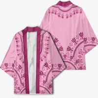 Dashiki Glamorous Pink Kimono Breast Cancer Awareness - Wonder Print Shop