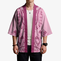 Dashiki Glamorous Pink Kimono Breast Cancer Awareness - Wonder Print Shop