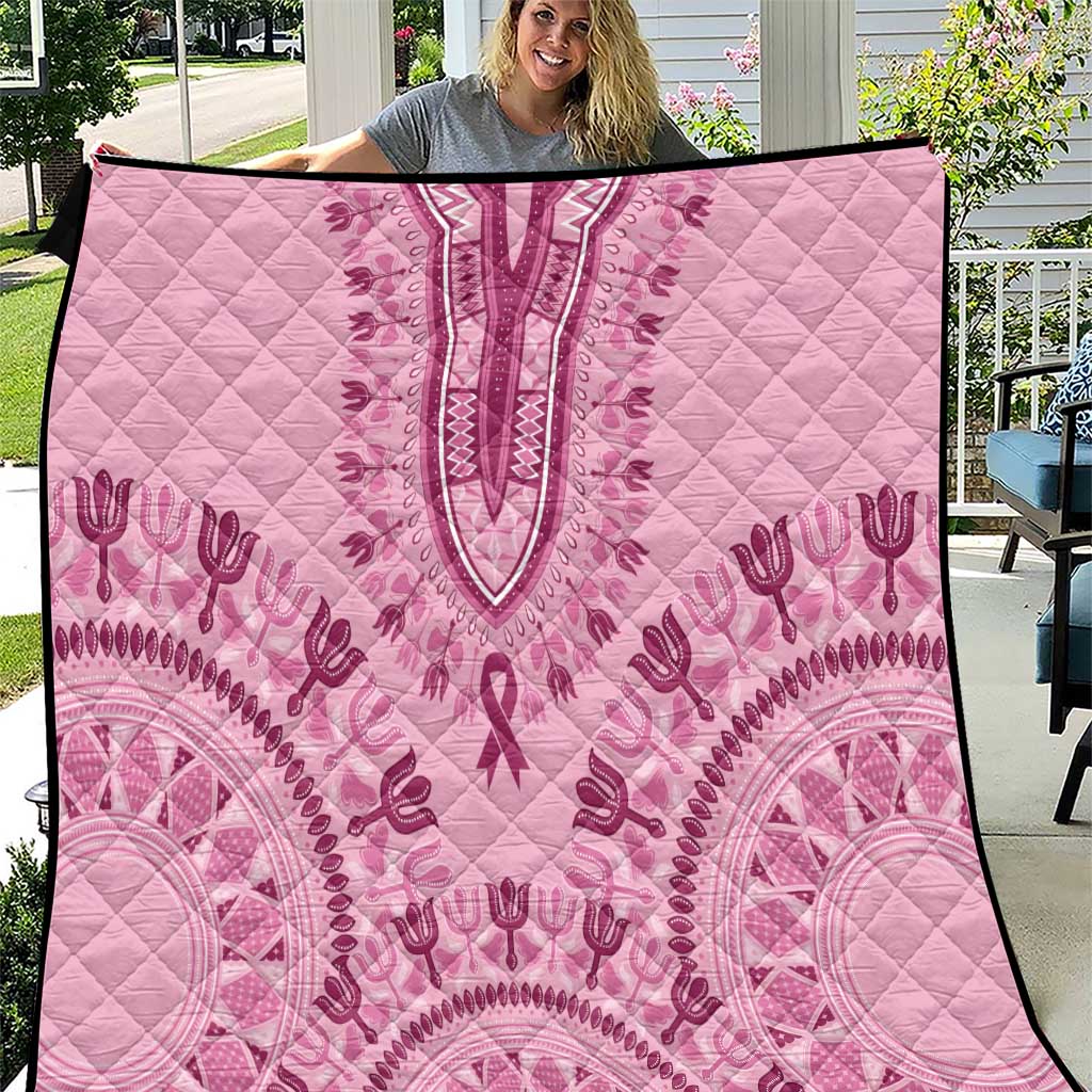 Dashiki Glamorous Pink Quilt Breast Cancer Awareness - Wonder Print Shop