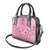 Dashiki Glamorous Pink Shoulder Handbag Breast Cancer Awareness - Wonder Print Shop