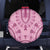 Dashiki Glamorous Pink Spare Tire Cover Breast Cancer Awareness - Wonder Print Shop