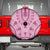 Dashiki Glamorous Pink Spare Tire Cover Breast Cancer Awareness - Wonder Print Shop