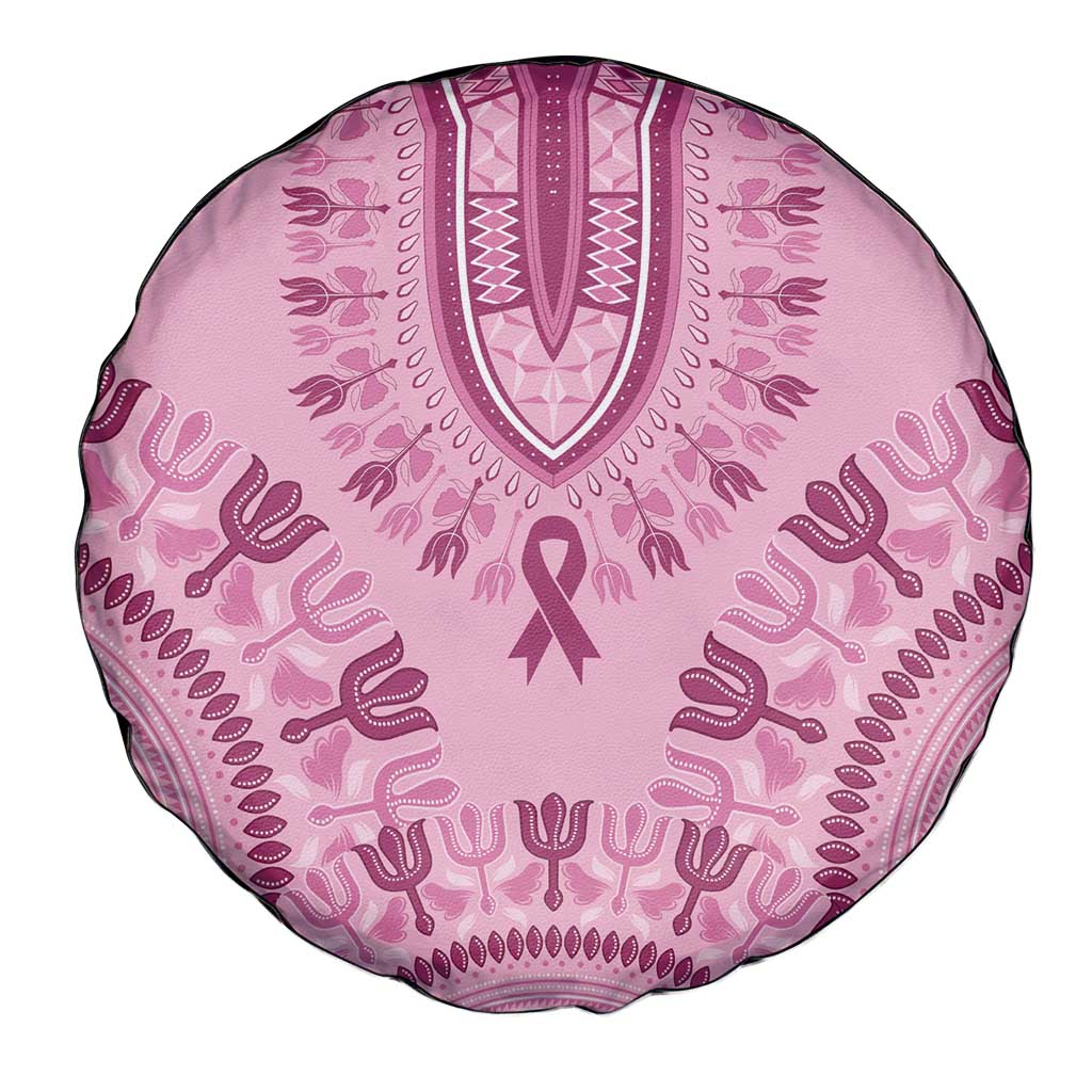 Dashiki Glamorous Pink Spare Tire Cover Breast Cancer Awareness - Wonder Print Shop