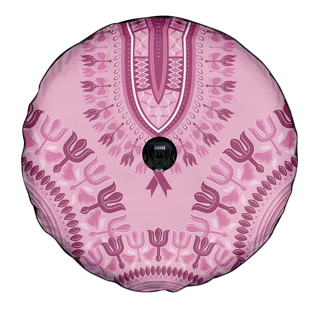 Dashiki Glamorous Pink Spare Tire Cover Breast Cancer Awareness - Wonder Print Shop