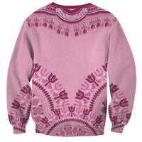 Dashiki Glamorous Pink Sweatshirt Breast Cancer Awareness - Wonder Print Shop