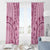 Dashiki Glamorous Pink Window Curtain Breast Cancer Awareness - Wonder Print Shop