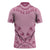 Dashiki Glamorous Pink Zipper Polo Shirt Breast Cancer Awareness - Wonder Print Shop