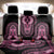 Breast Cancer Awareness Pink Ribbon Back Car Seat Cover Dashiki Style - Wonder Print Shop