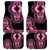Breast Cancer Awareness Pink Ribbon Car Mats Dashiki Style - Wonder Print Shop