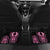 Breast Cancer Awareness Pink Ribbon Car Mats Dashiki Style - Wonder Print Shop