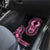 Breast Cancer Awareness Pink Ribbon Car Mats Dashiki Style - Wonder Print Shop