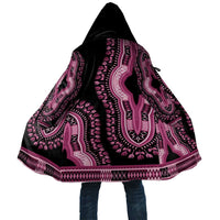 Breast Cancer Awareness Pink Ribbon Cloak Dashiki Style - Wonder Print Shop