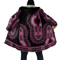 Breast Cancer Awareness Pink Ribbon Cloak Dashiki Style - Wonder Print Shop