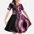Breast Cancer Awareness Pink Ribbon Family Matching Puletasi and Hawaiian Shirt Dashiki Style - Wonder Print Shop