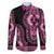 Breast Cancer Awareness Pink Ribbon Family Matching Puletasi and Hawaiian Shirt Dashiki Style - Wonder Print Shop