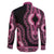 Breast Cancer Awareness Pink Ribbon Family Matching Puletasi and Hawaiian Shirt Dashiki Style - Wonder Print Shop