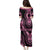 Breast Cancer Awareness Pink Ribbon Family Matching Puletasi and Hawaiian Shirt Dashiki Style - Wonder Print Shop