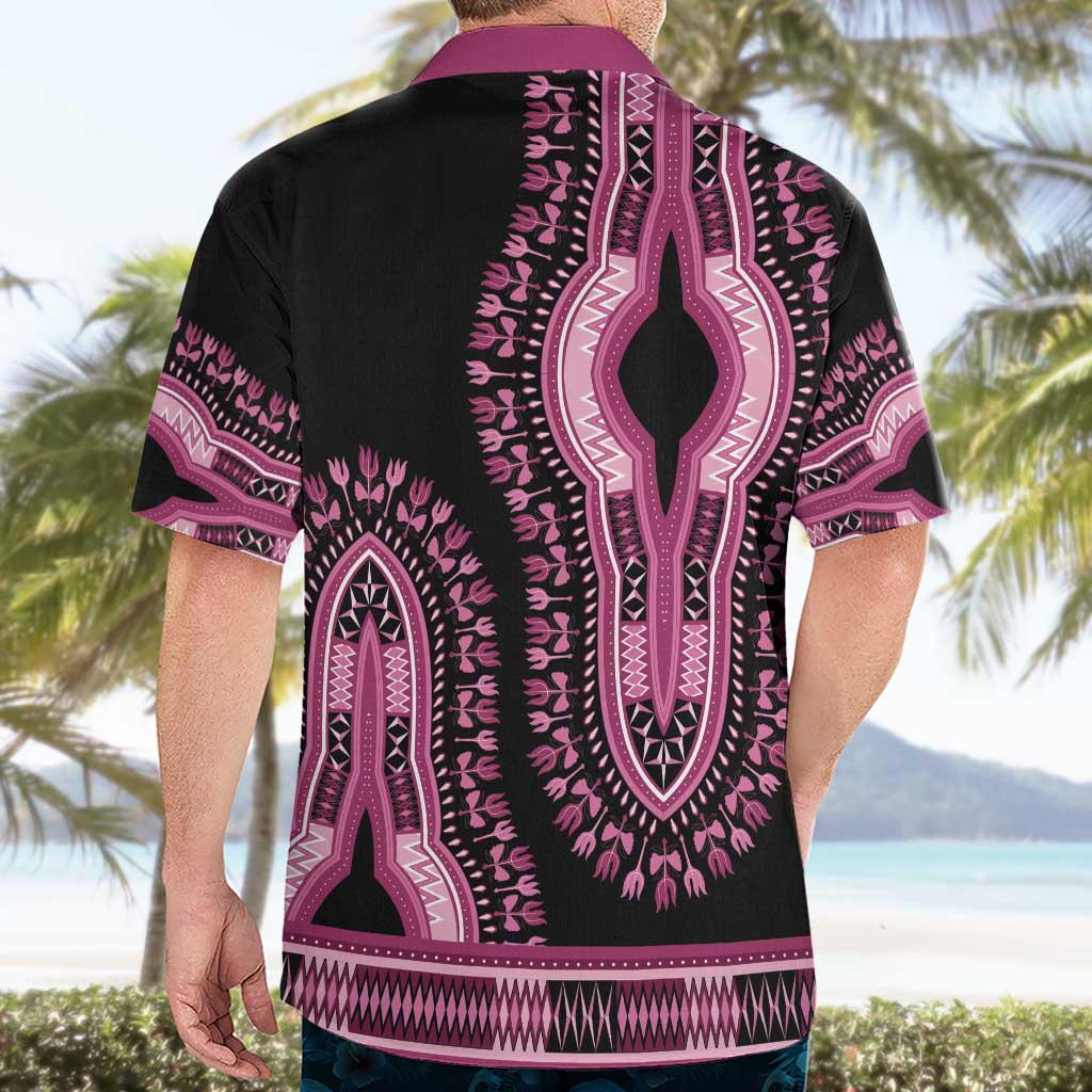Breast Cancer Awareness Pink Ribbon Hawaiian Shirt Dashiki Style - Wonder Print Shop