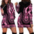 Breast Cancer Awareness Pink Ribbon Hoodie Dress Dashiki Style - Wonder Print Shop