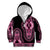Breast Cancer Awareness Pink Ribbon Kid Hoodie Dashiki Style - Wonder Print Shop