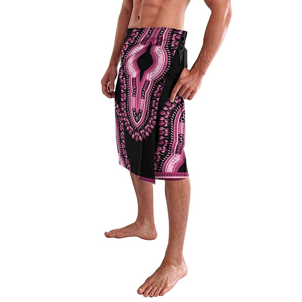 Breast Cancer Awareness Pink Ribbon Lavalava Dashiki Style - Wonder Print Shop